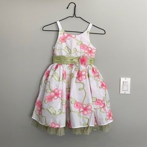 Girls Size 7 Floral Dress